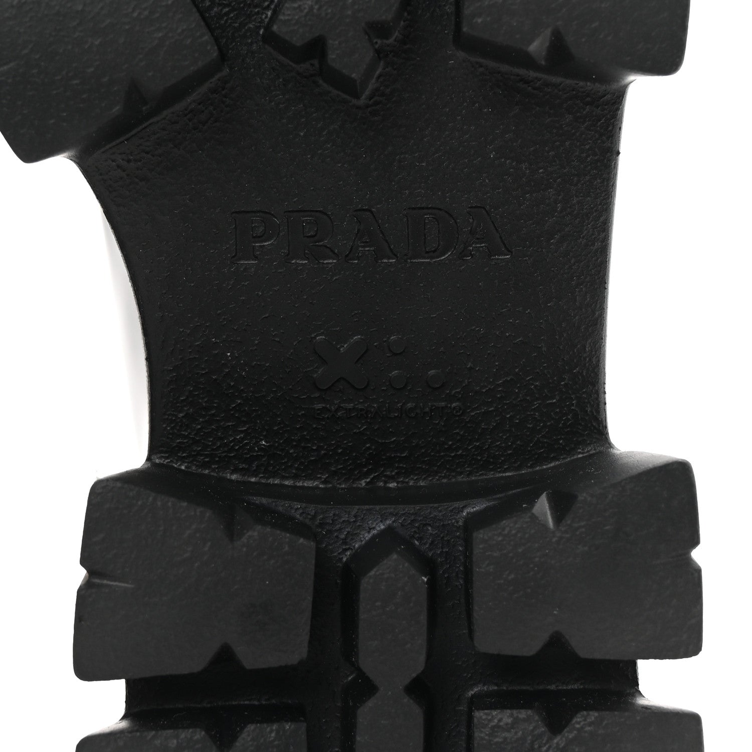 Prada Spazzolato Rois Sfumato Monolith 55mm Derby Loafers 38.5 Black Argento 7 of 9