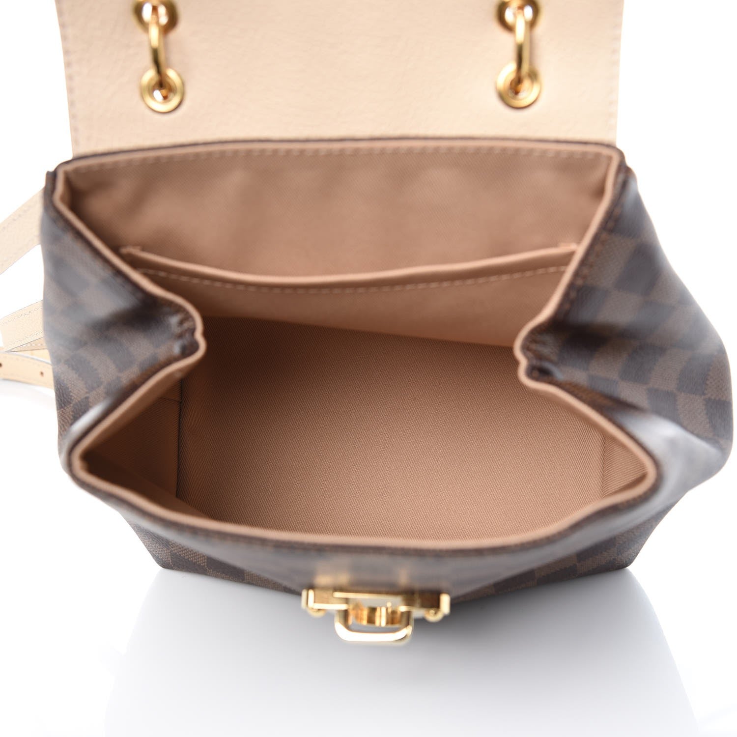 Louis Vuitton Damier Ebene Clapton Backpack Creme 5 of 7