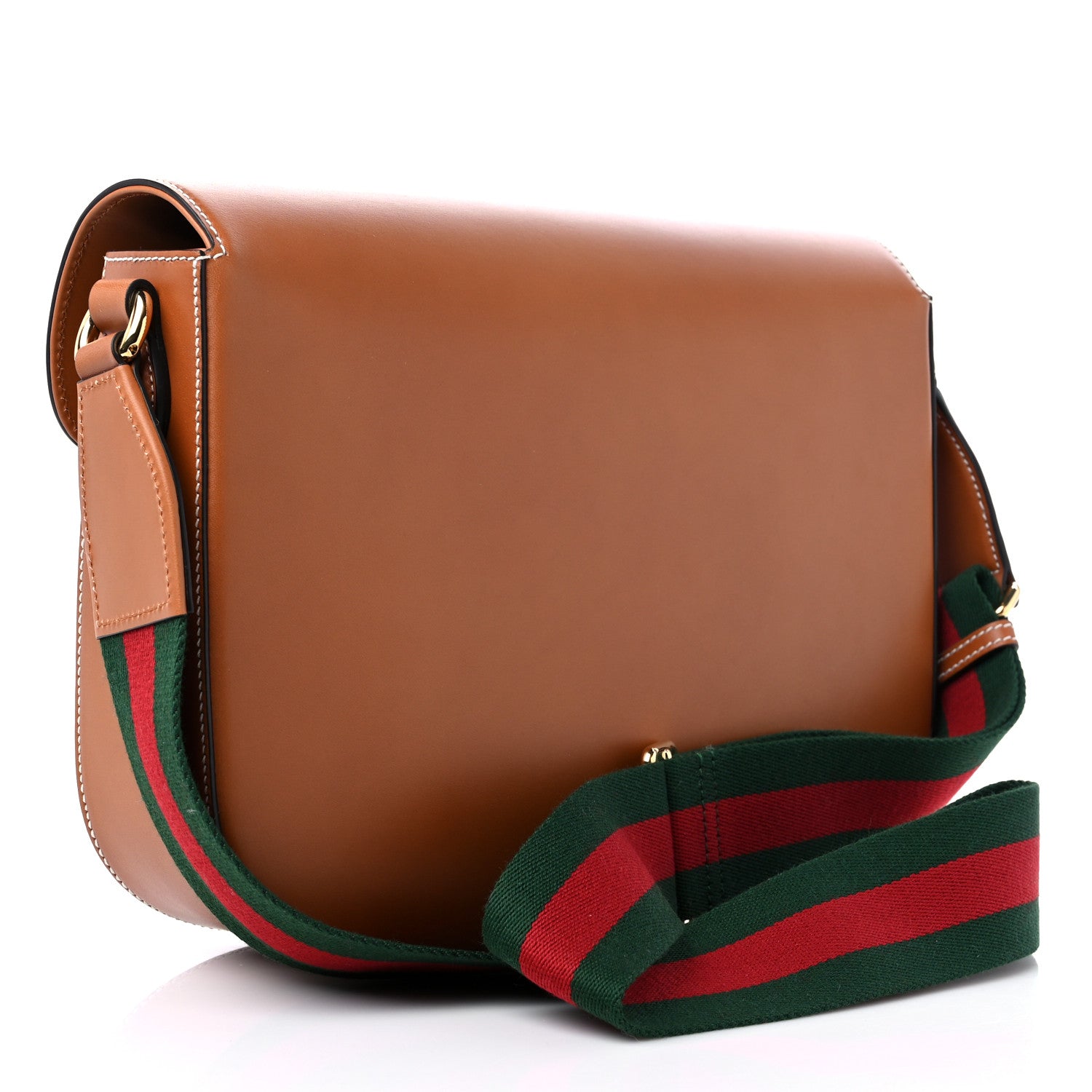Gucci Calfskin Horsebit 1955 Shoulder Bag Tan 3 of 8