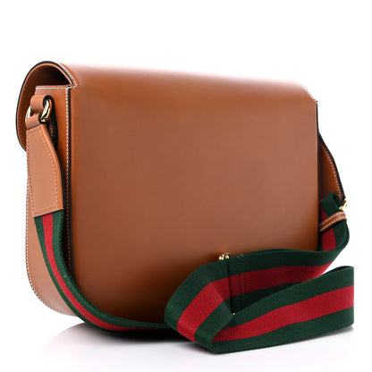 Gucci Calfskin Horsebit 1955 Shoulder Bag Tan 3 of 8
