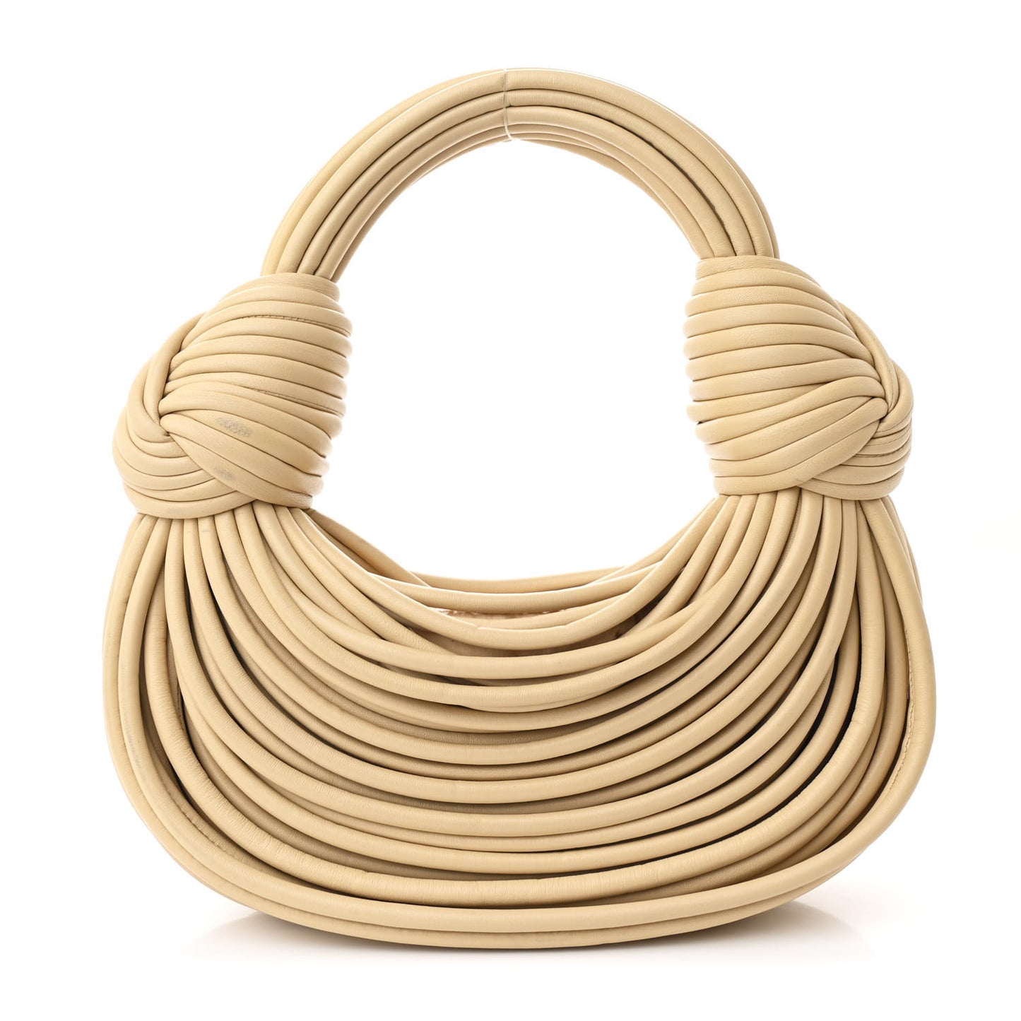 Nappa Mini Tubular Double Knot Porridge