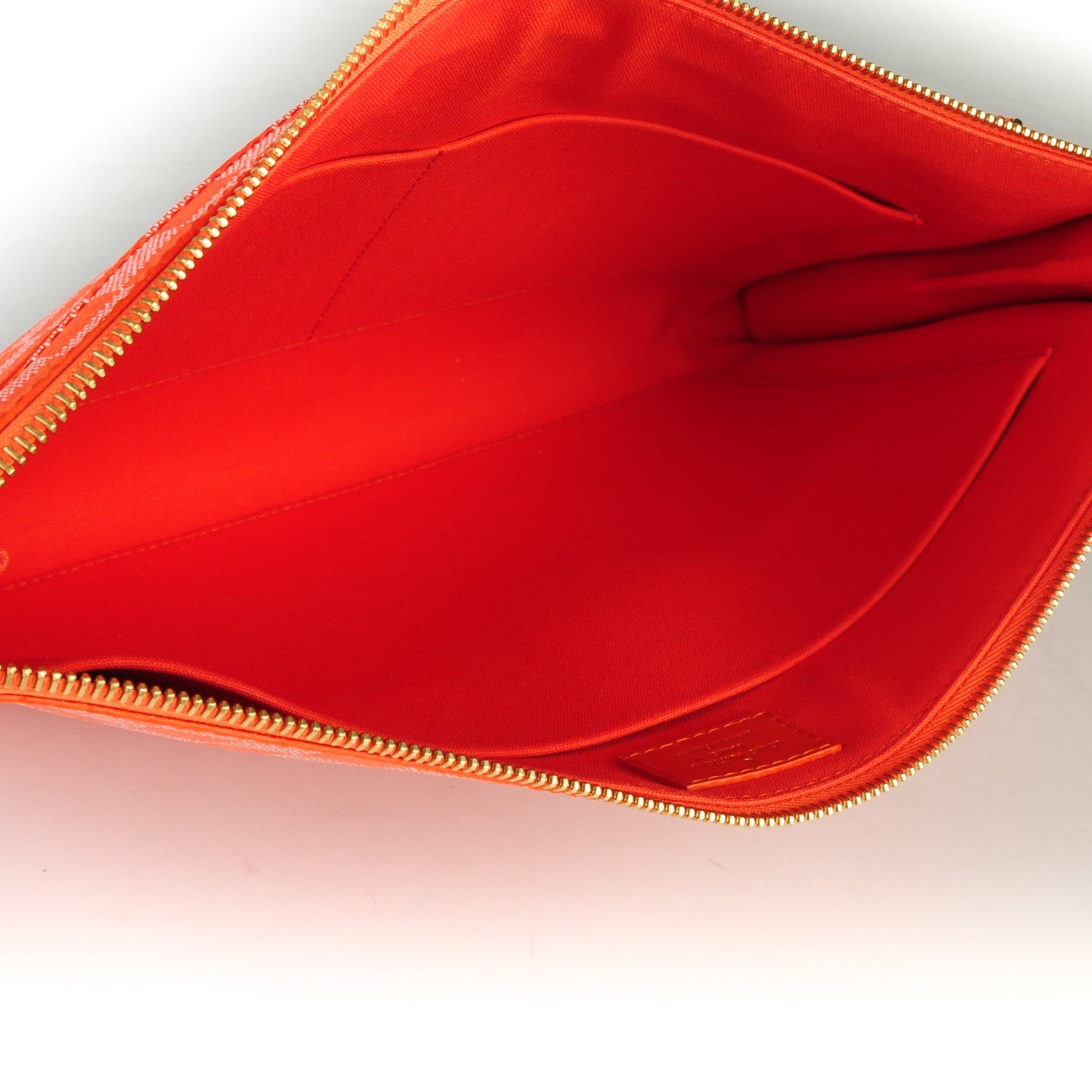 Louis Vuitton Damier Couleurs Kit Clutch Piment 5 of 7