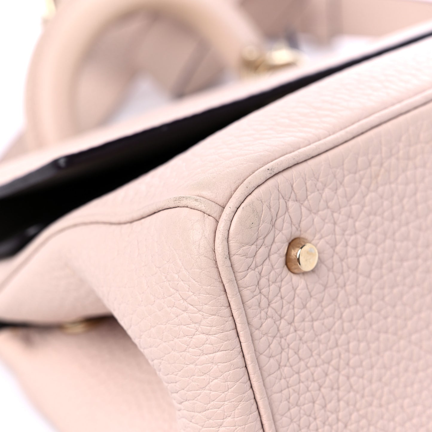 Bullcalf Mini Be Dior Flap Rose Poudre