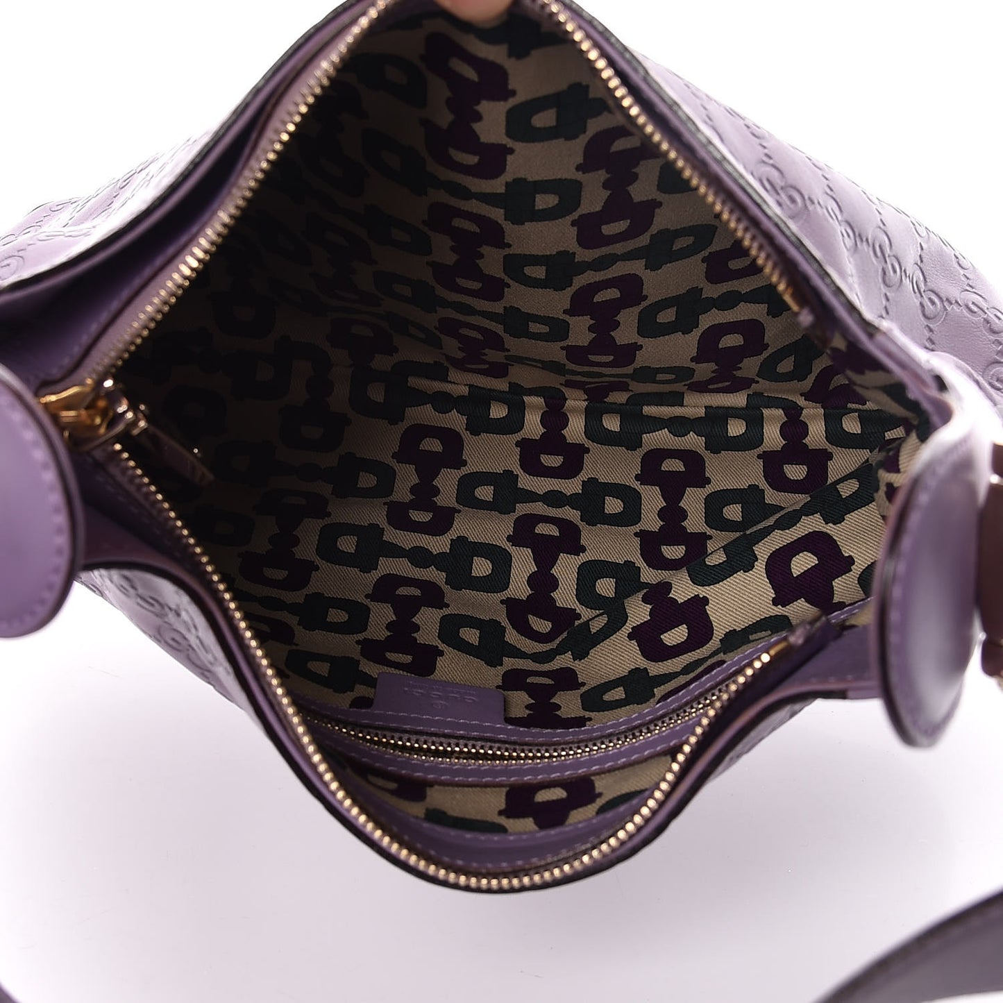 Guccissima Creole Hobo Purple
