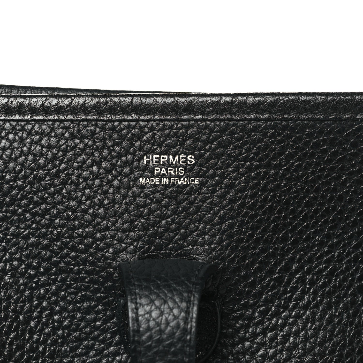 Hermes Taurillon Clemence Evelyne III PM Black 6 of 11
