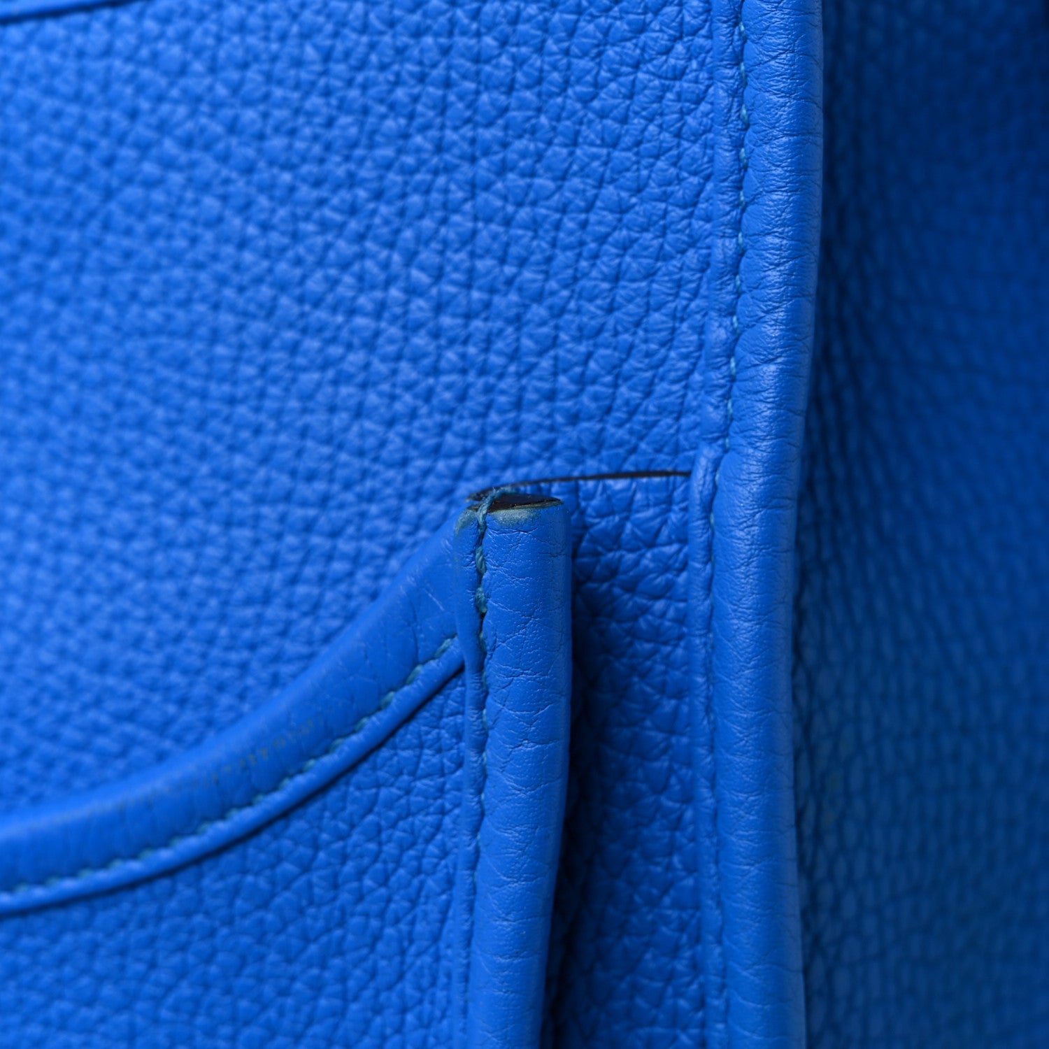 Hermes Taurillon Clemence Evelyne III GM Bleu Hydra 14 of 20