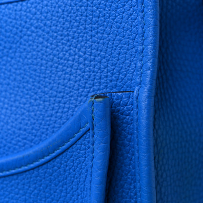 Hermes Taurillon Clemence Evelyne III GM Bleu Hydra 14 of 20