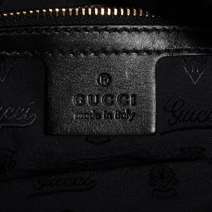 Gucci Patent Leather Medium Indy Top Handle Bag Bronze Black 6 of 9