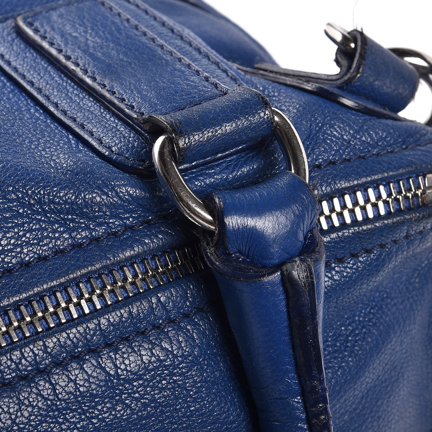 Sugar Goatskin Medium Pandora Deep Blue