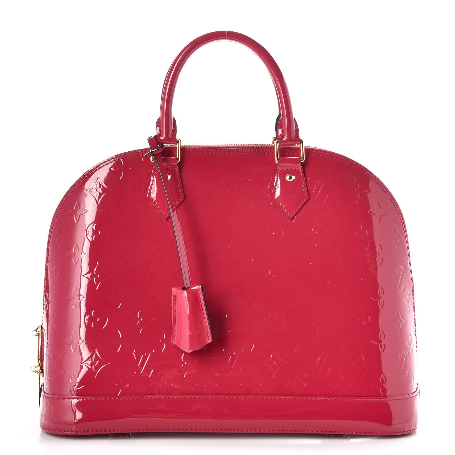 Louis Vuitton Vernis Alma MM Rose Indien 1 of 7