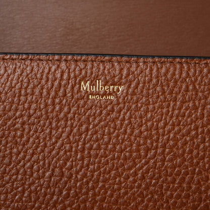 Mulberry Natural Grained Calfskin Small Darley Satchel Oak 6 of 6