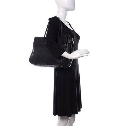 Mulberry Natural Leather Bayswater Black 2 of 18