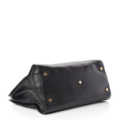 Saint Laurent Calfskin Large Sac De Jour Carryall Black 4 of 21