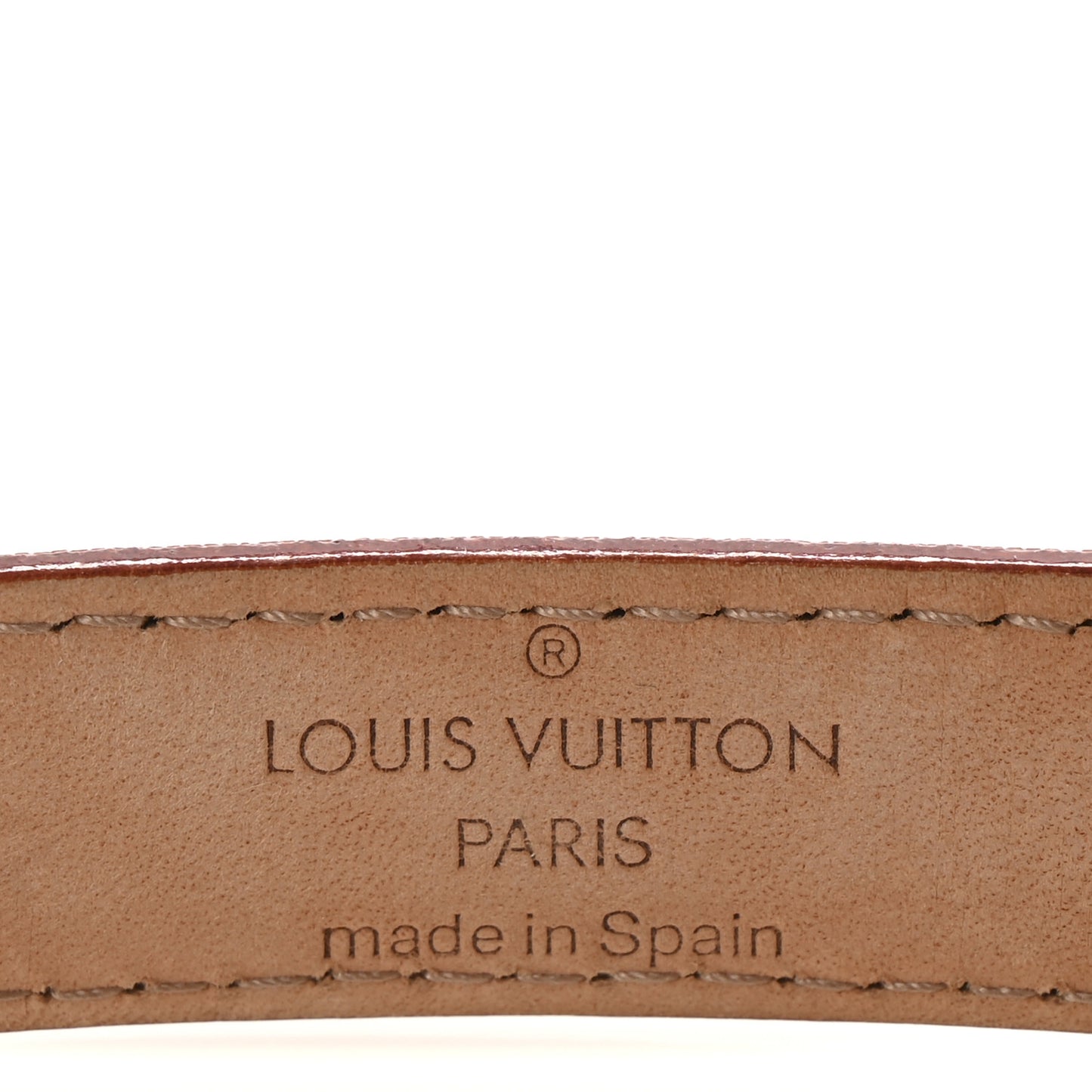 Monogram Multicolor Belt 80 32 White