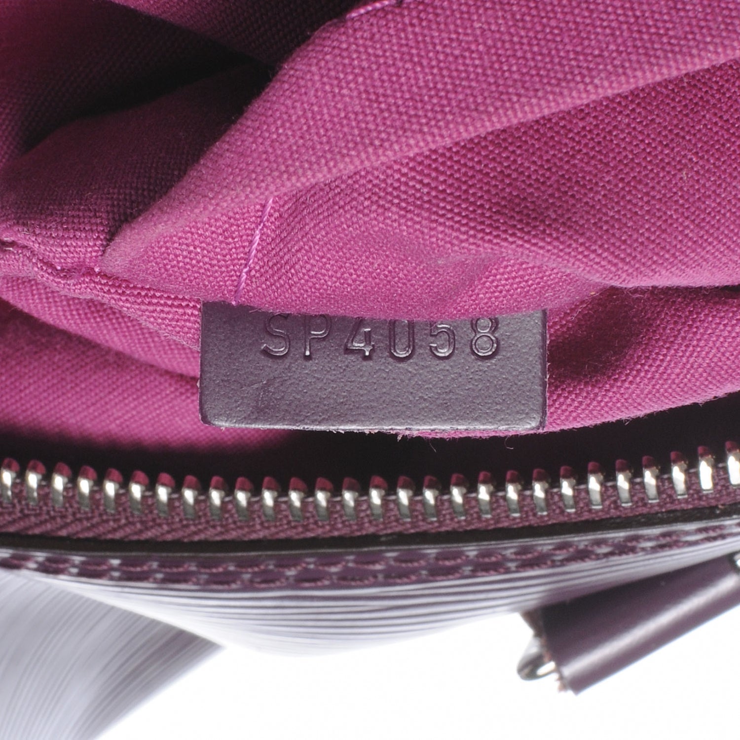 Louis Vuitton Epi Speedy 30 Cassis Purple 6 of 7