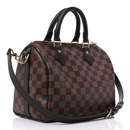 Louis Vuitton Damier Ebene Speedy Bandouliere 25 3 of 8