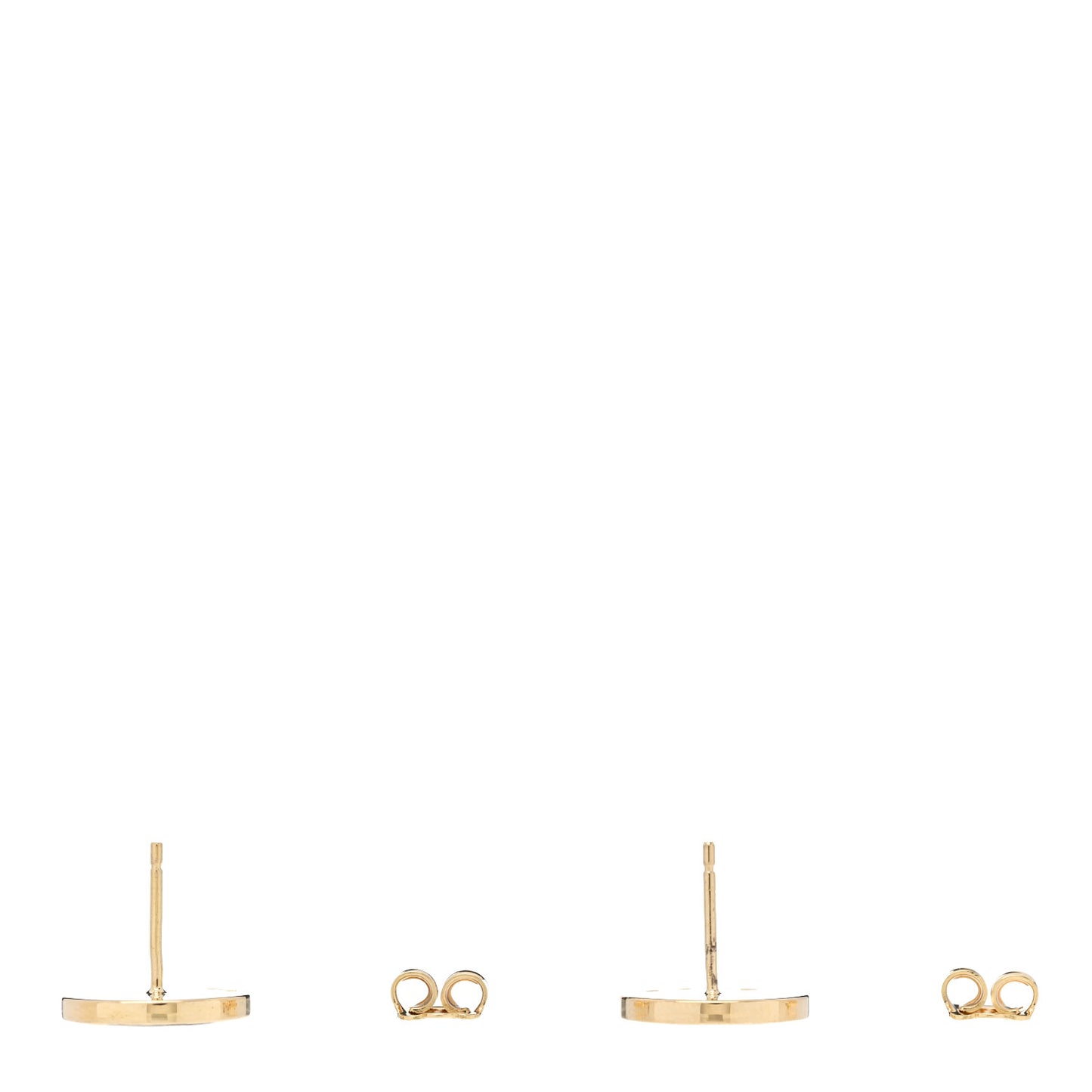 18K Yellow Gold Black Onyx BVLGARI BVLGARI Stud Earrings