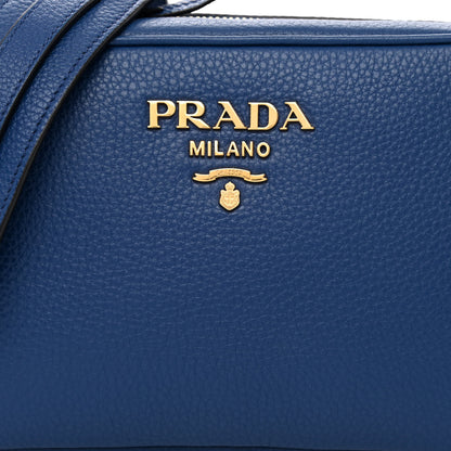 Prada Vitello Phenix Camera Bag Bluette 9 of 12