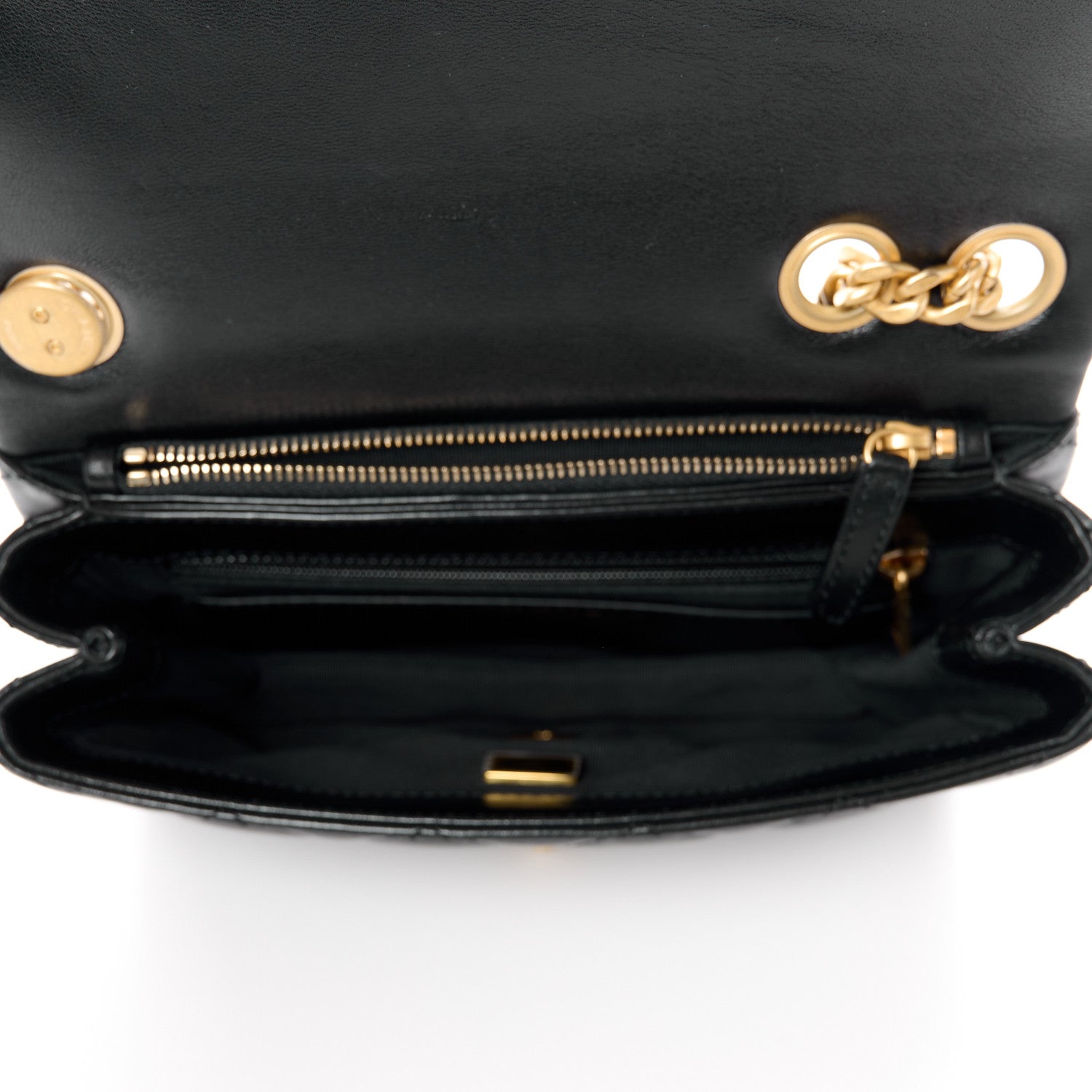 Chanel Lambskin Quilted Small Pillow Crush Flap Black 5 of 15