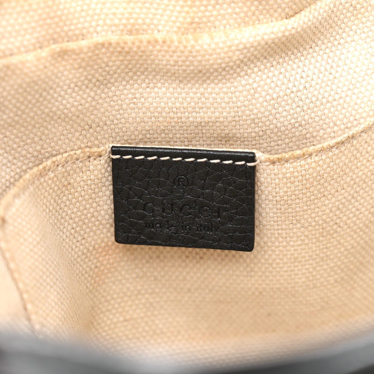 Gucci Pebbled Calfskin Small Soho Disco Bag Black 6 of 12