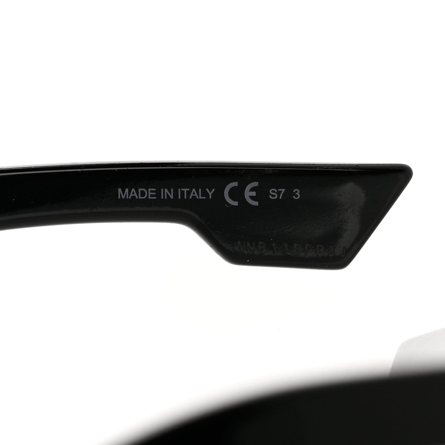 Acetate DiorSo Light 1 Shield Sunglasses Black
