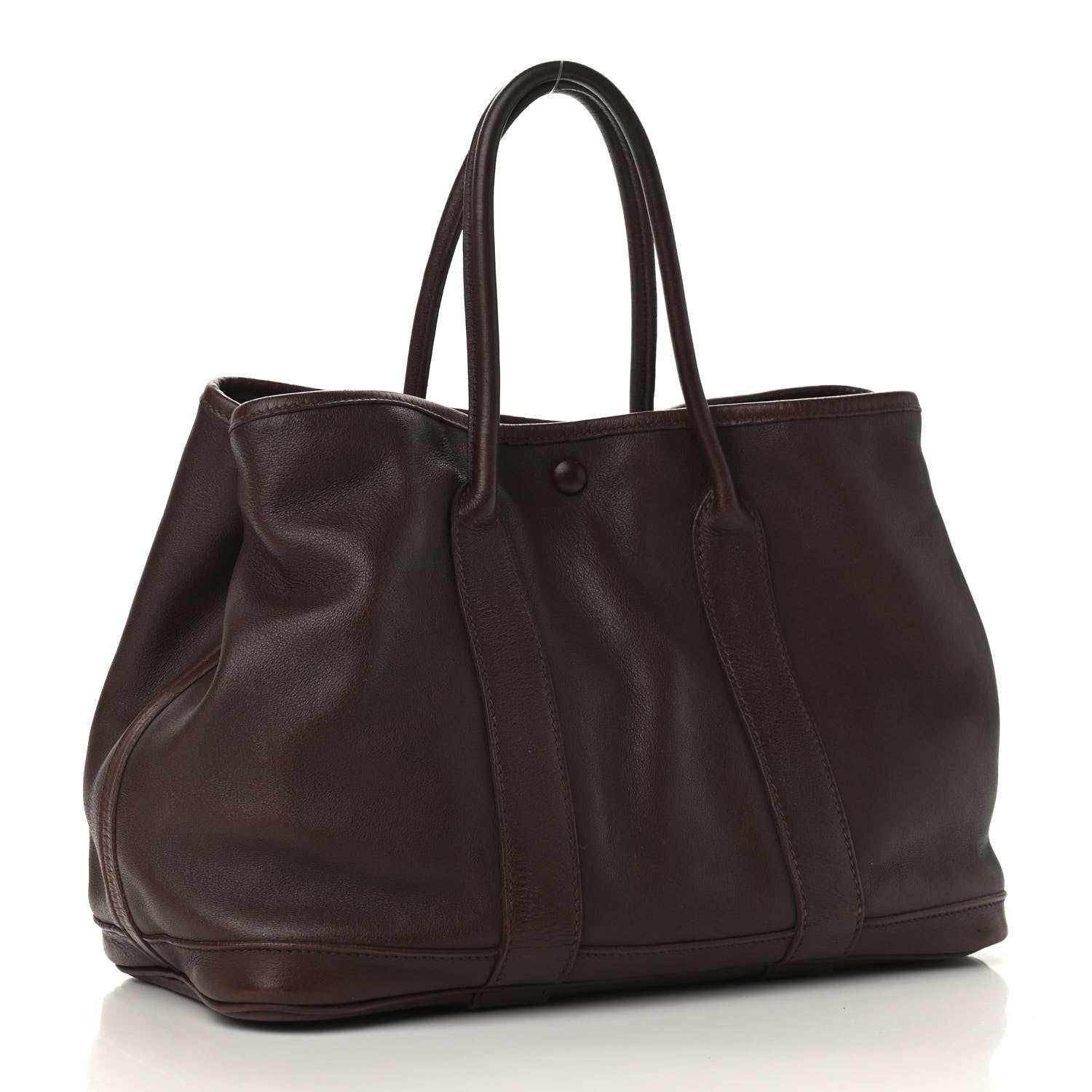 Hermes Swift Bolduc Twilly Garden Party TPM Chocolate 2 of 11