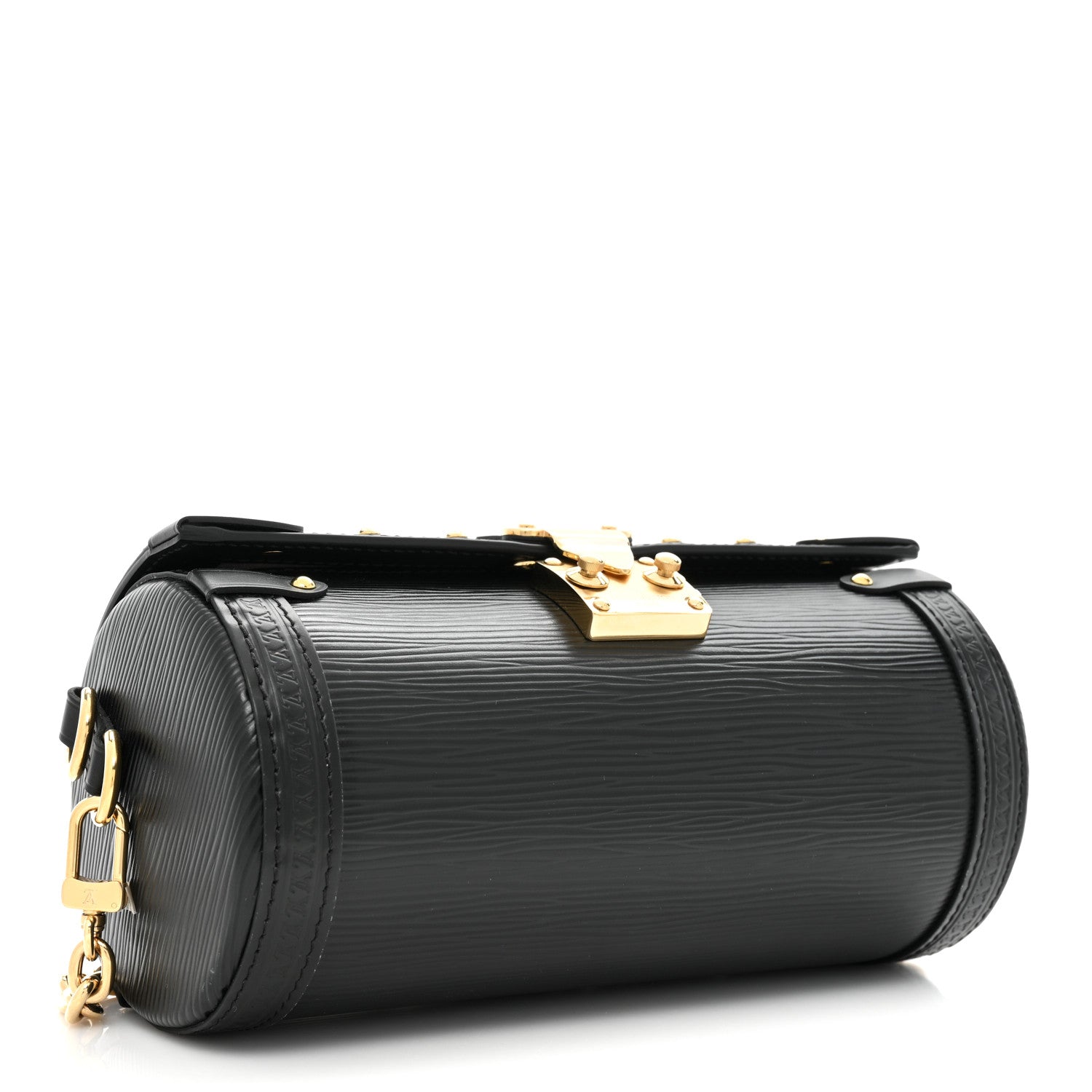 Louis Vuitton Epi Papillon Trunk Black 4 of 10