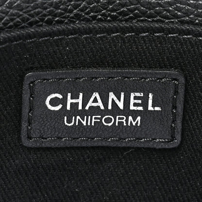 Chanel Grained Calfskin Quilted 2.55 Reissue Flap Belt Bag Clutch Black 6 of 9