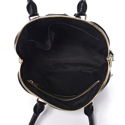 Burberry Heritage Grain Small Orchard Bowling Bag Black 5 of 11