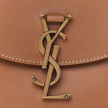 Saint Laurent Smooth Vintage Calfskin Small Kaia Satchel Brown Gold 7 of 11