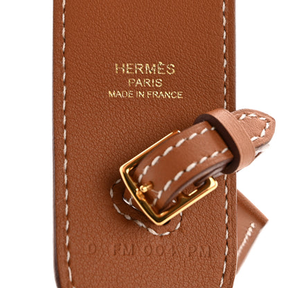 Hermes Swift 38mm Etiquette Shoulder Strap Gold 4 of 7