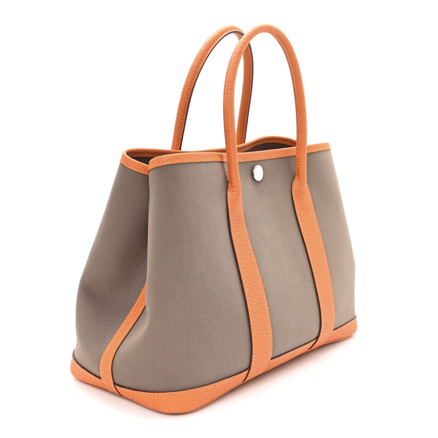 Toile Officier Negonda Garden Party Tote 30 Etoupe Orange