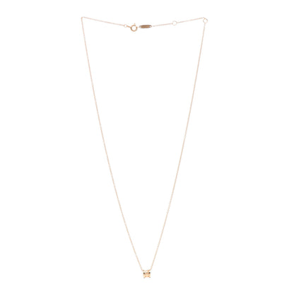 Tiffany 18K Rose Gold Atlas Open Pendant Necklace 3 of 4