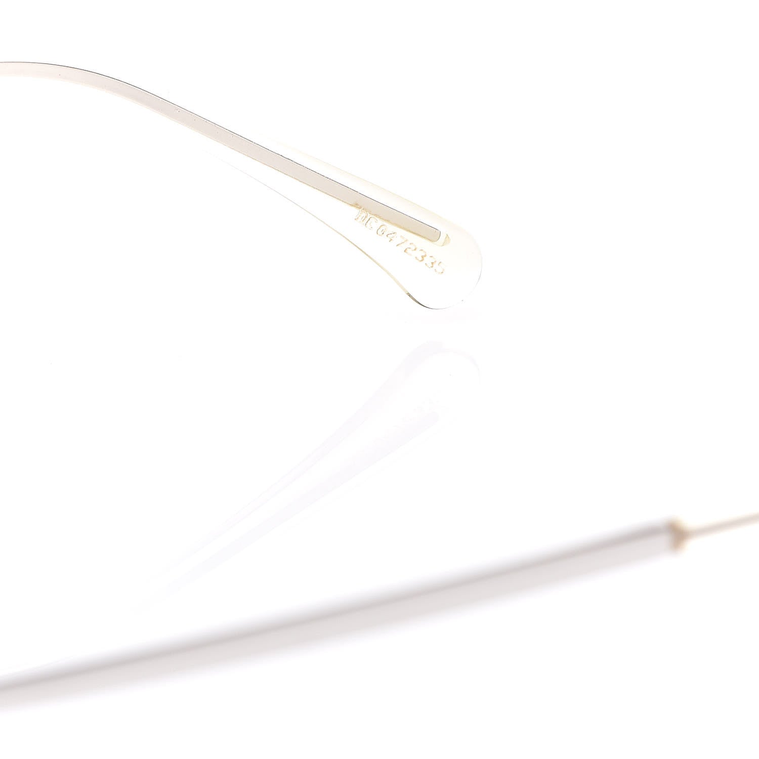 Chanel Pearl Sunglasses 4246-H Silver Beige 6 of 8