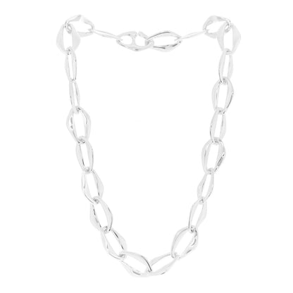 Tiffany Sterling Silver Elsa Peretti Aegean Necklace 3 of 5