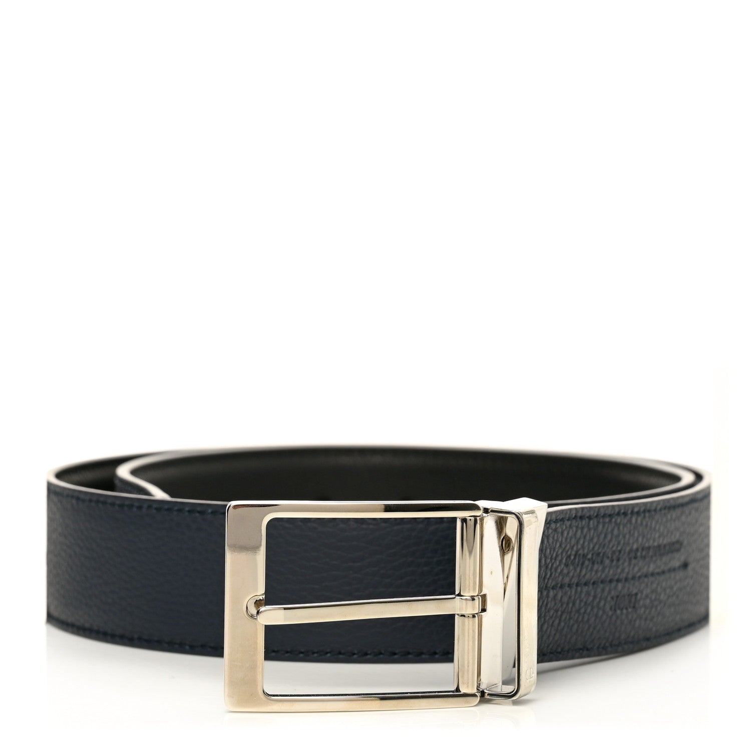 Christian Dior Calfskin Dior Homme Belt 85 Black 3 of 7