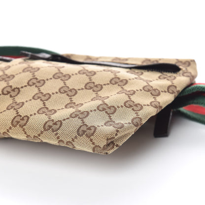 Gucci Monogram Web Belt Bag Dark Brown 9 of 10