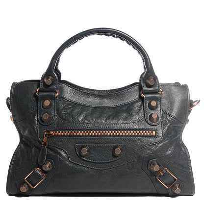 Balenciaga Agneau Giant 21 Rose Gold Hardware City Anthracite 1 of 12