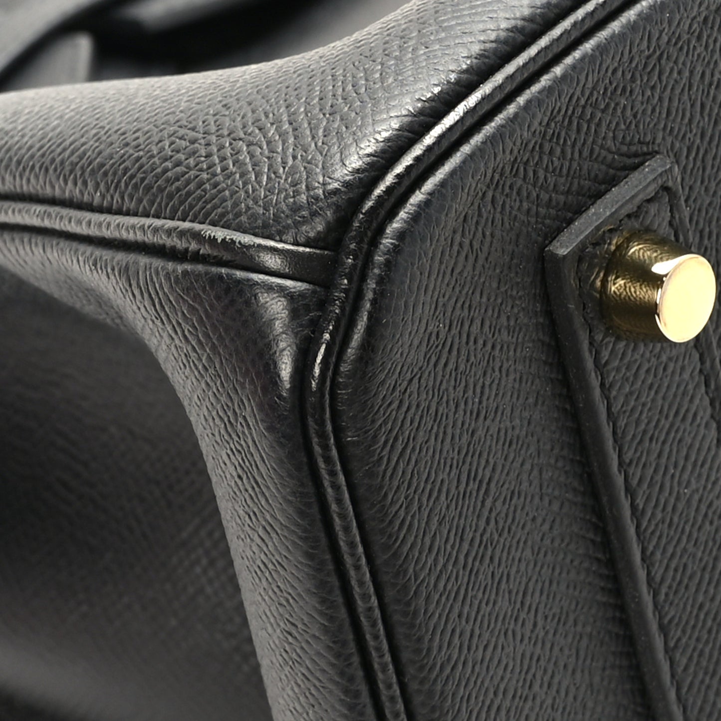 Epsom Birkin 35 Black