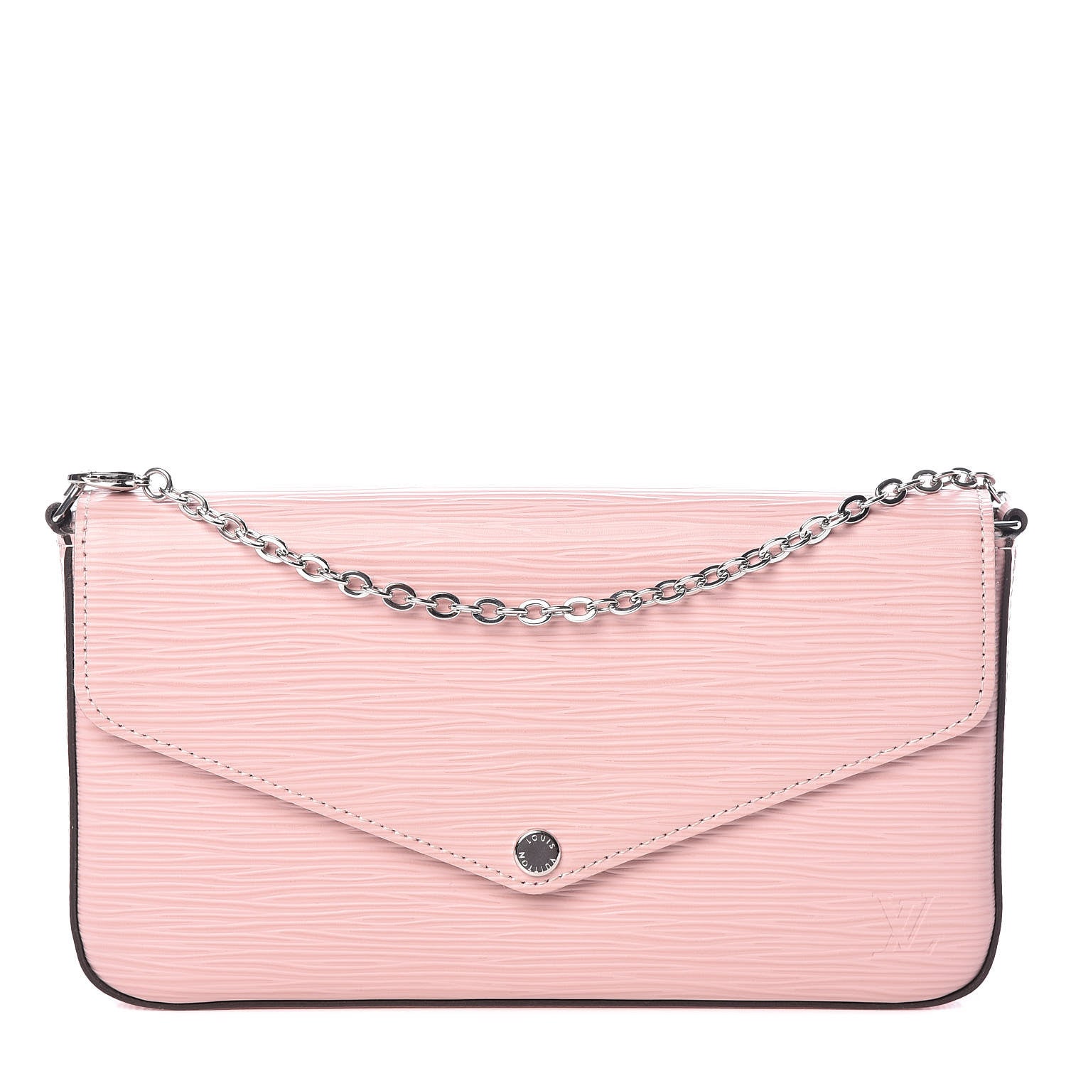 Louis Vuitton Epi Pochette Felicie Rose Ballerine 1 of 11