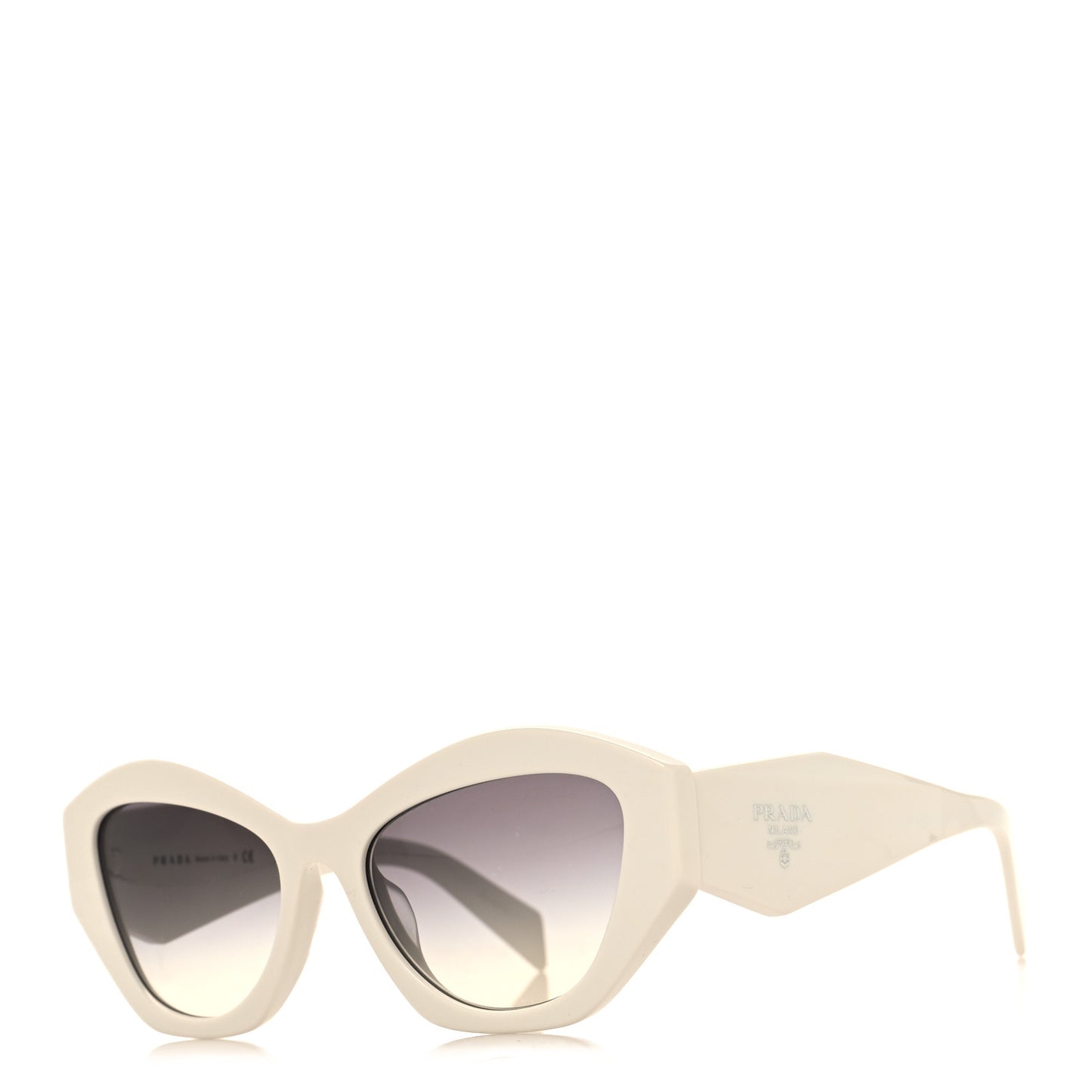 Acetate Symbole Sunglasses SPR 07Y-F White