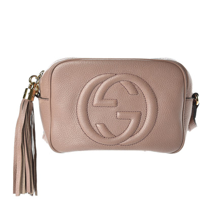 Gucci Cellarius Calfskin Small Soho Disco Bag Dark Cipria 1 of 9