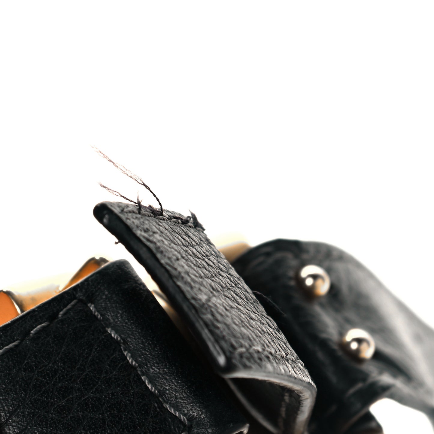 Calfskin Medium Marcie Round Crossbody Bag Black