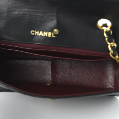 Chanel Lambskin Quilted Medium Single Flap Black 5 of 10
