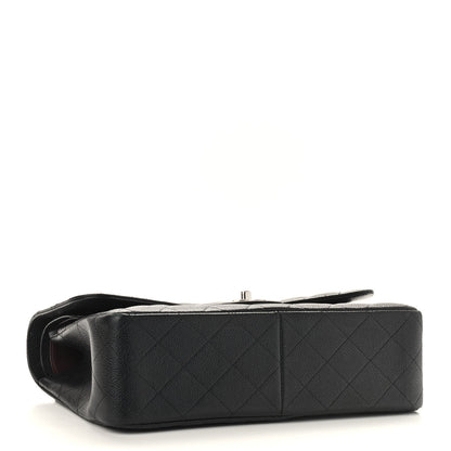 Chanel Caviar Quilted Jumbo Double Flap Black 4 of 10