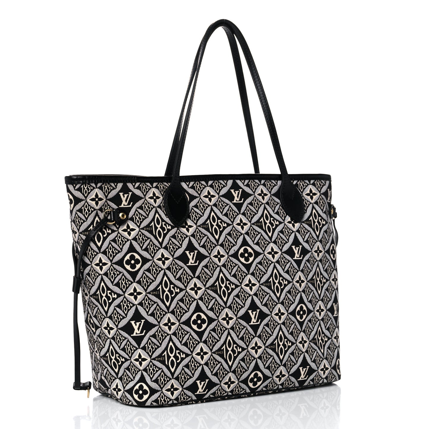 Jacquard Since 1854 Neverfull MM Grey