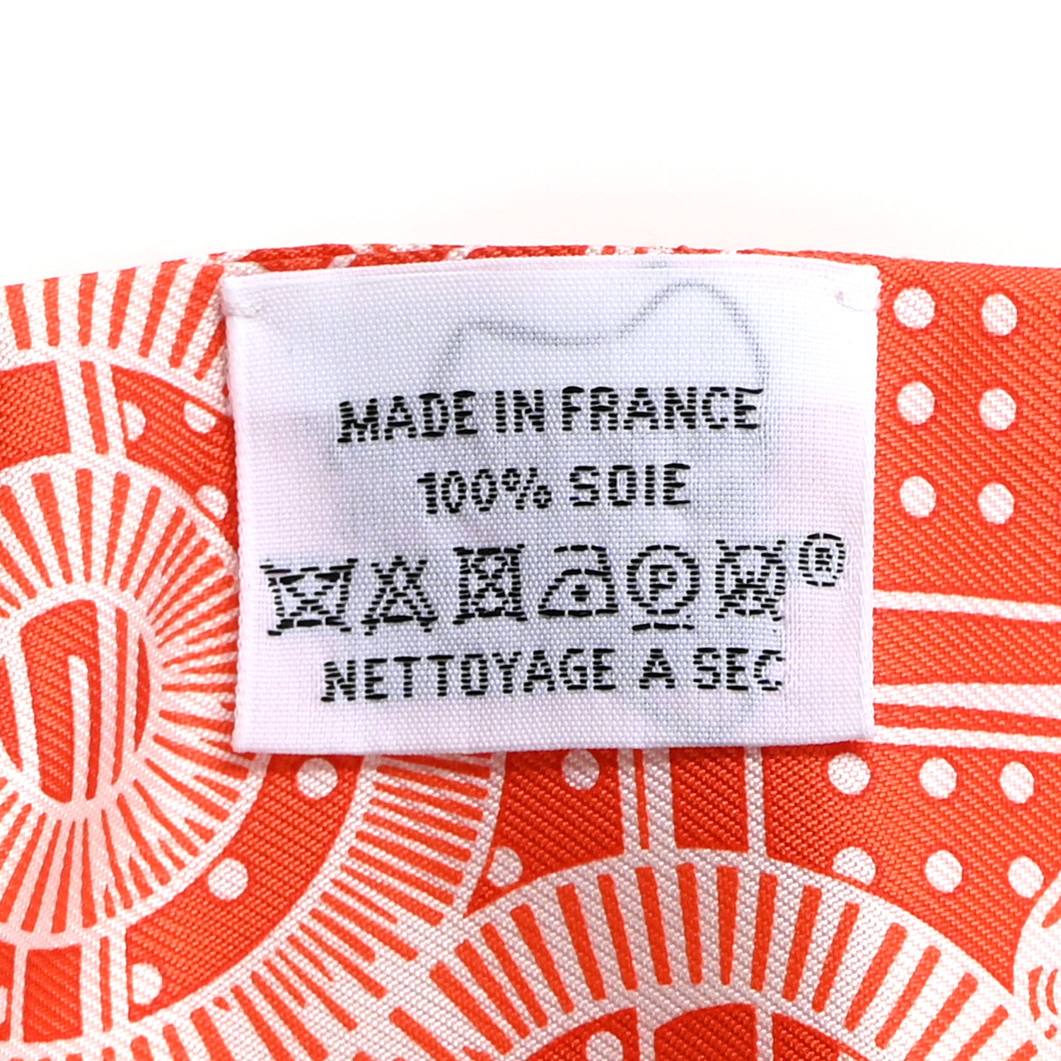 Hermes Silk Eperon D'Or Bandana Twilly Vermillon Gris Perle 3 of 5