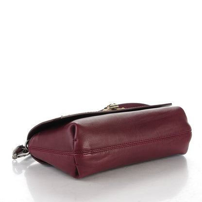 Lanvin Calfksin Large Happy Cross Body Plum 4 of 6