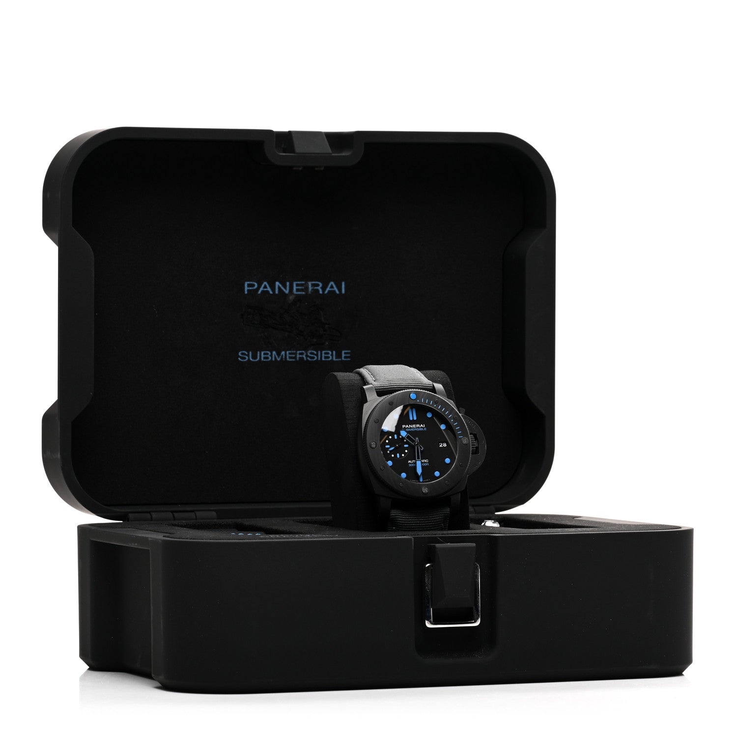 Panerai Carbotech Fabric 47mm Luminor Submersible Automatic Watch Black PAM02616 6 of 6