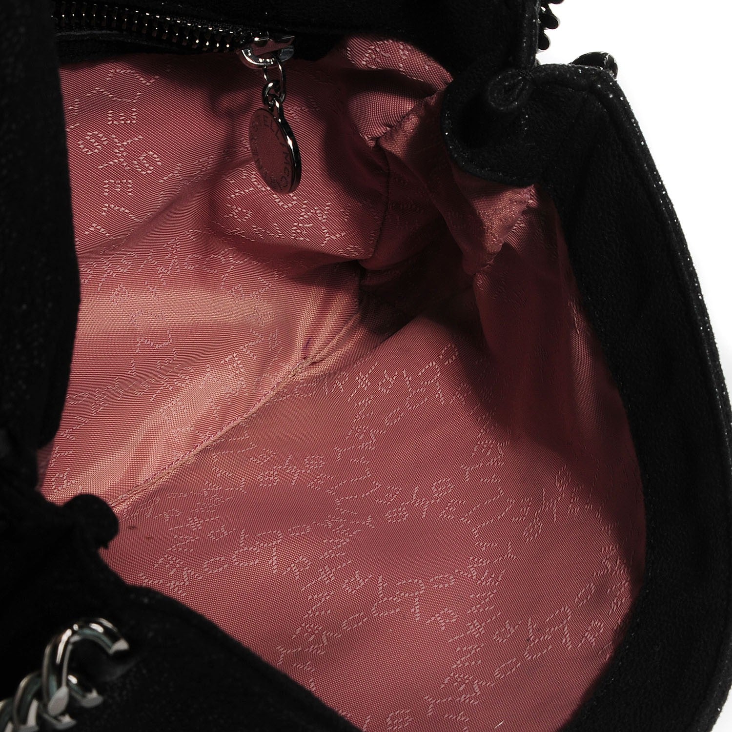 Stella McCartney Shaggy Deer Falabella Messenger Black 5 of 9